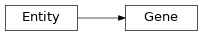 Inheritance diagram of biopax-explorer.biopax.gene.Gene