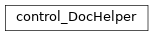 Inheritance diagram of biopax-explorer.biopax.doc.dh_control.control_DocHelper