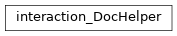 Inheritance diagram of biopax-explorer.biopax.doc.dh_interaction.interaction_DocHelper