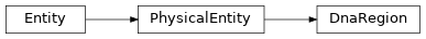 Inheritance diagram of biopax-explorer.biopax.dnaregion.DnaRegion