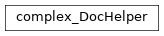 Inheritance diagram of biopax-explorer.biopax.doc.dh_complex.complex_DocHelper