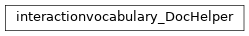 Inheritance diagram of biopax-explorer.biopax.doc.dh_interactionvocabulary.interactionvocabulary_DocHelper