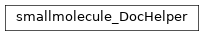 Inheritance diagram of biopax-explorer.biopax.doc.dh_smallmolecule.smallmolecule_DocHelper